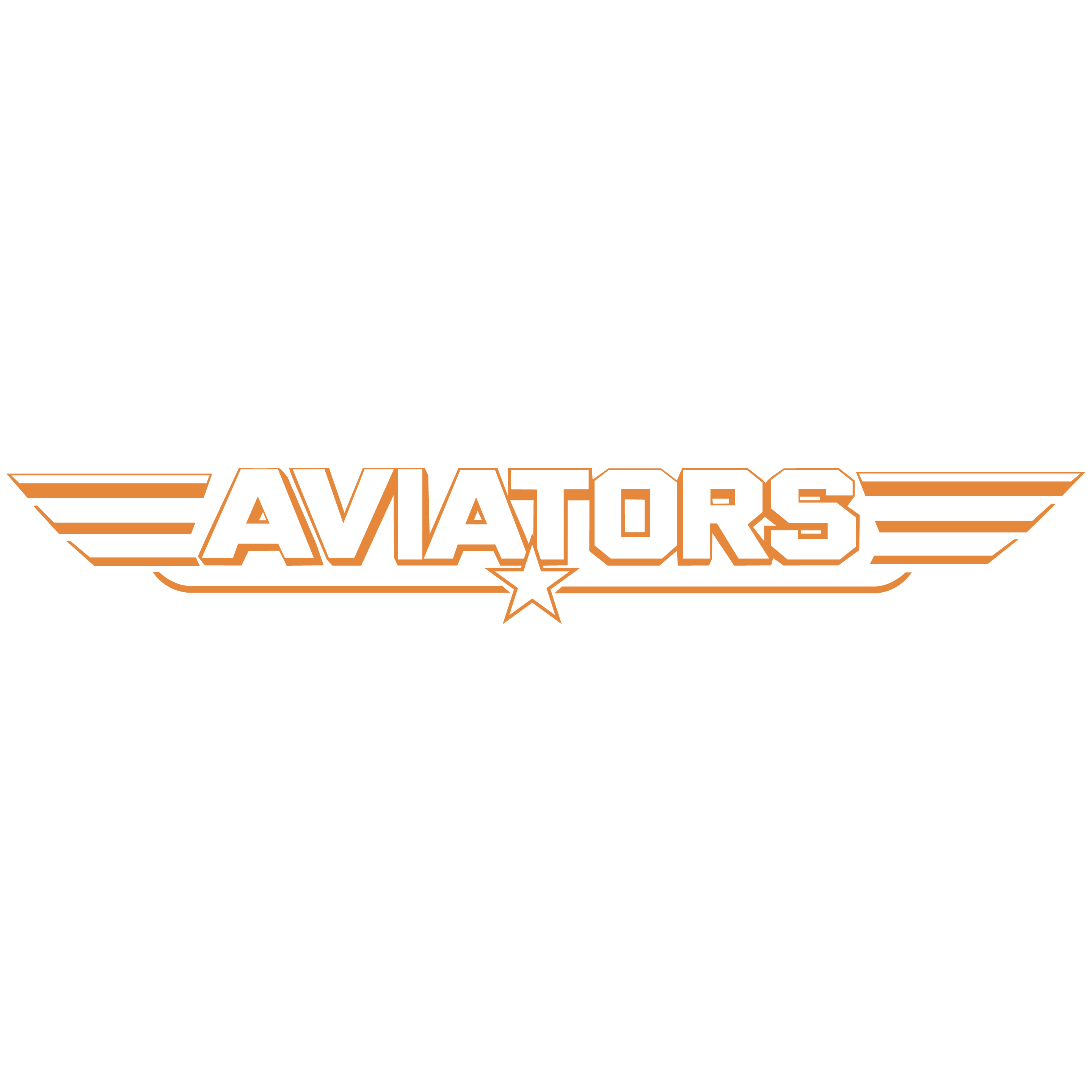 Aviator Baseball Logo